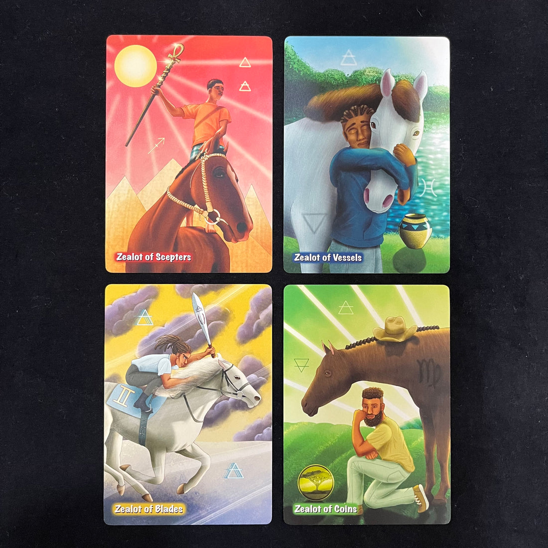 🐎 Understanding the Knights AKA Zealots in That Afro Drip Tarot