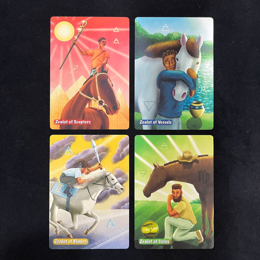 🐎 Understanding the Knights AKA Zealots in That Afro Drip Tarot