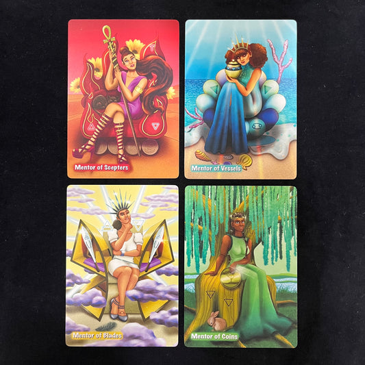 👸🏾The Tarot Queens Have Become the Mentors in That Afro Drip Tarot