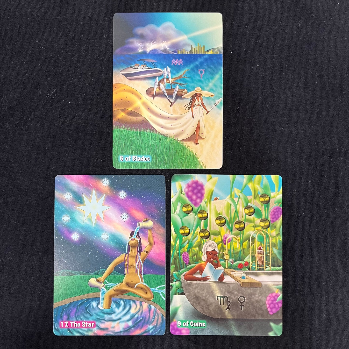 That Afro Drip Tarot - 5 DECKS