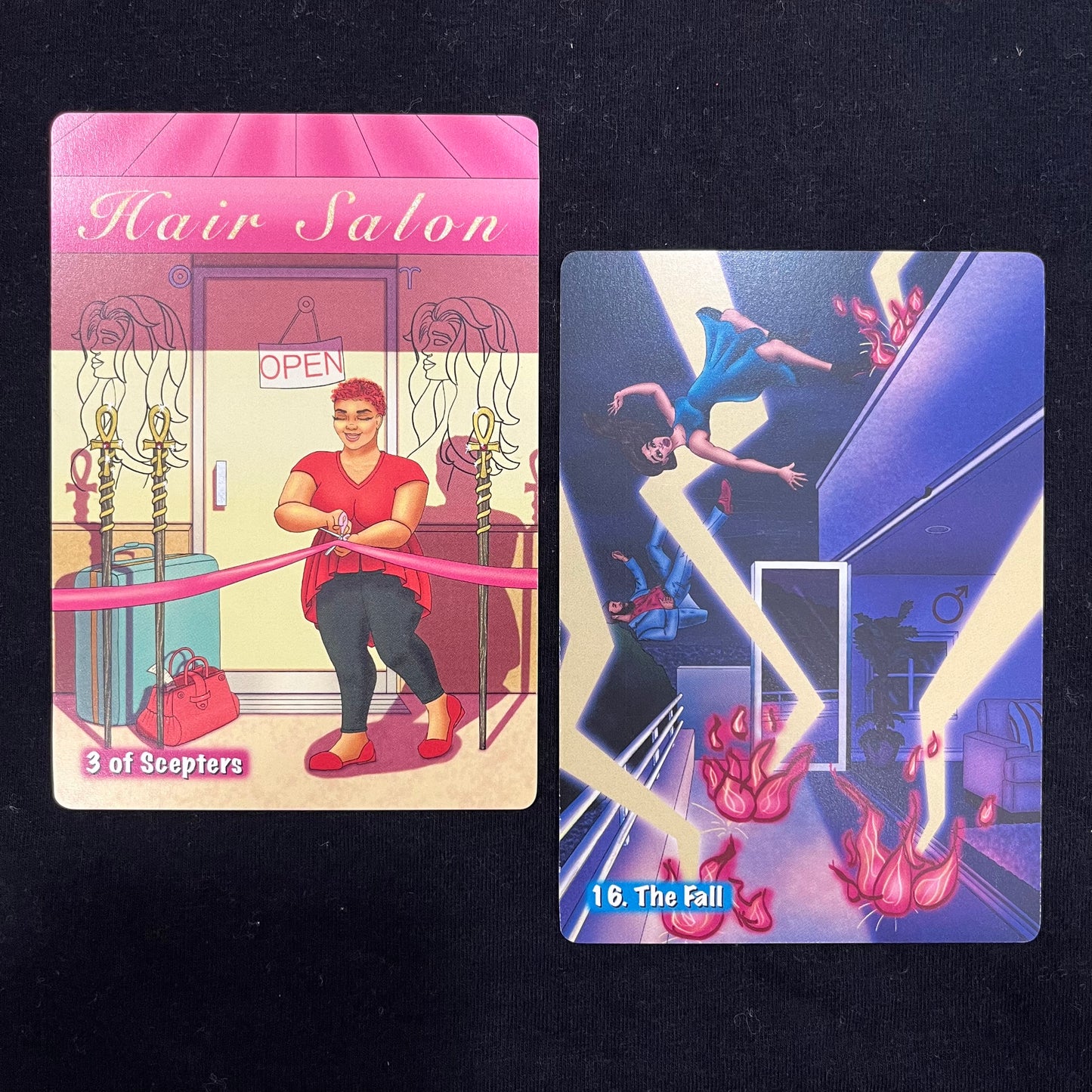 That Afro Drip Tarot - 5 DECKS