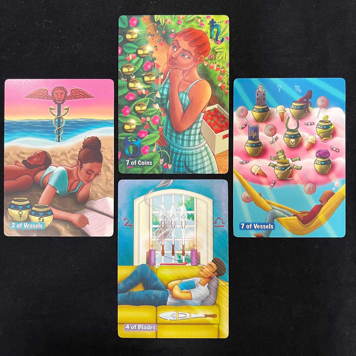 That Afro Drip Tarot - 5 DECKS