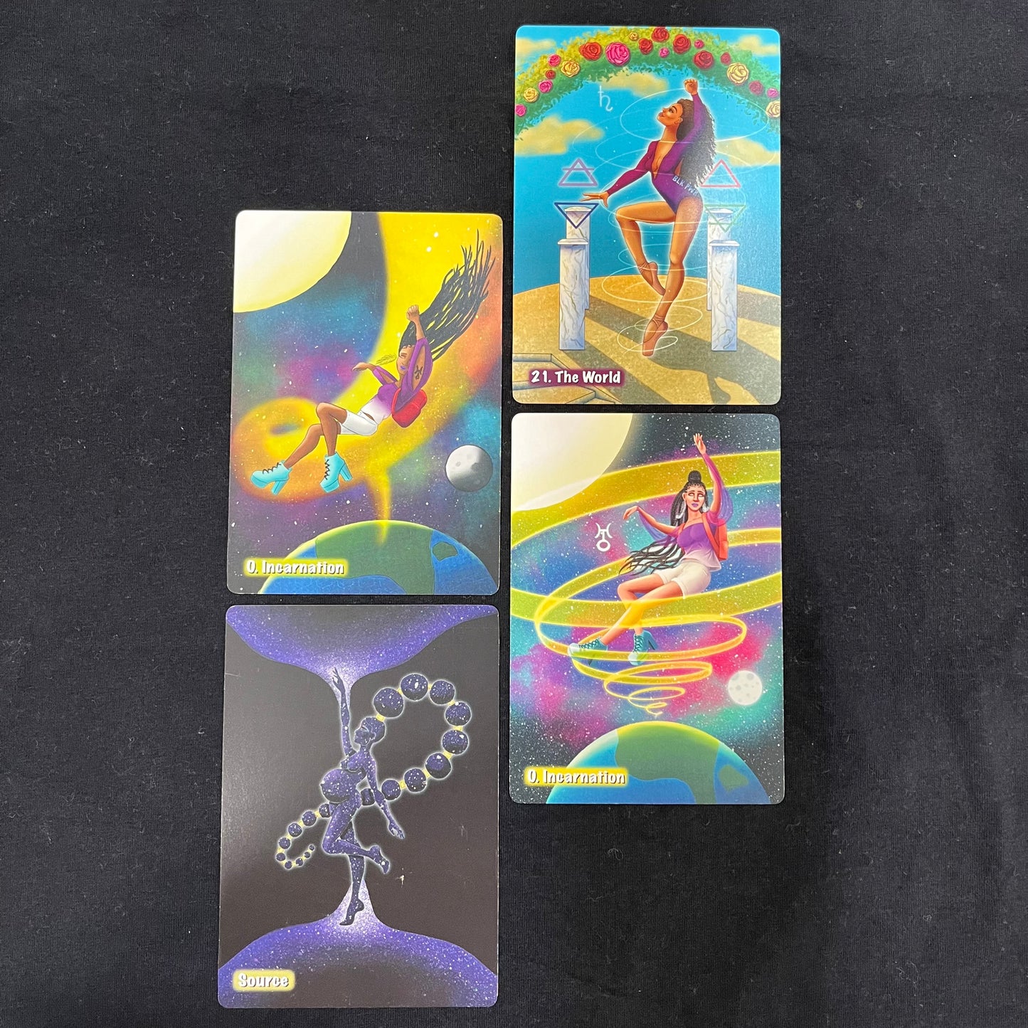 That Afro Drip Tarot - 5 DECKS