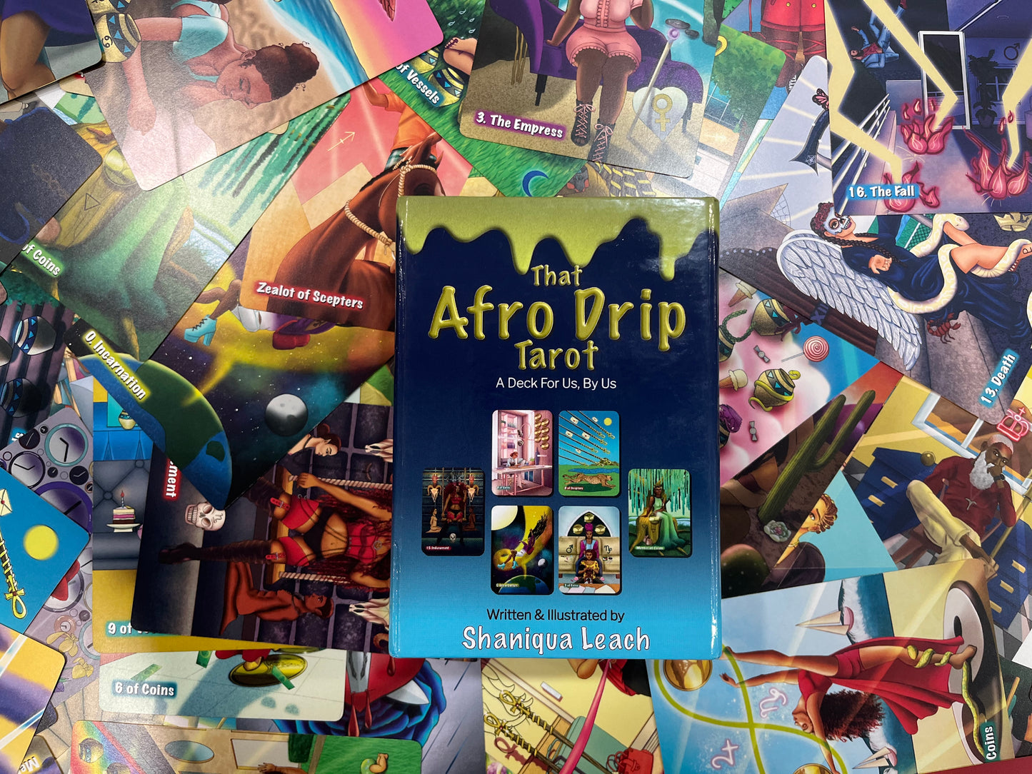 That Afro Drip Tarot - 5 DECKS